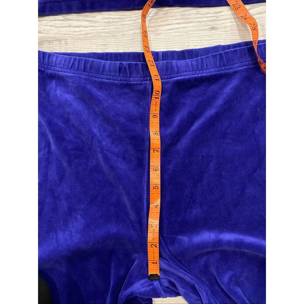 Richard And Company Blue Velour Lounge Set Vintage Matching Tracksuit Retro Cozy